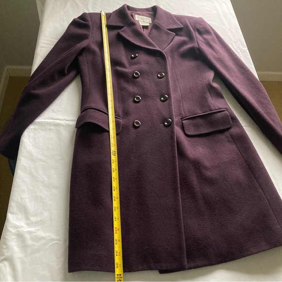 Vintage JAX Wool Cashmere Blend Classic Coat Size 6 - Picture 13 of 16